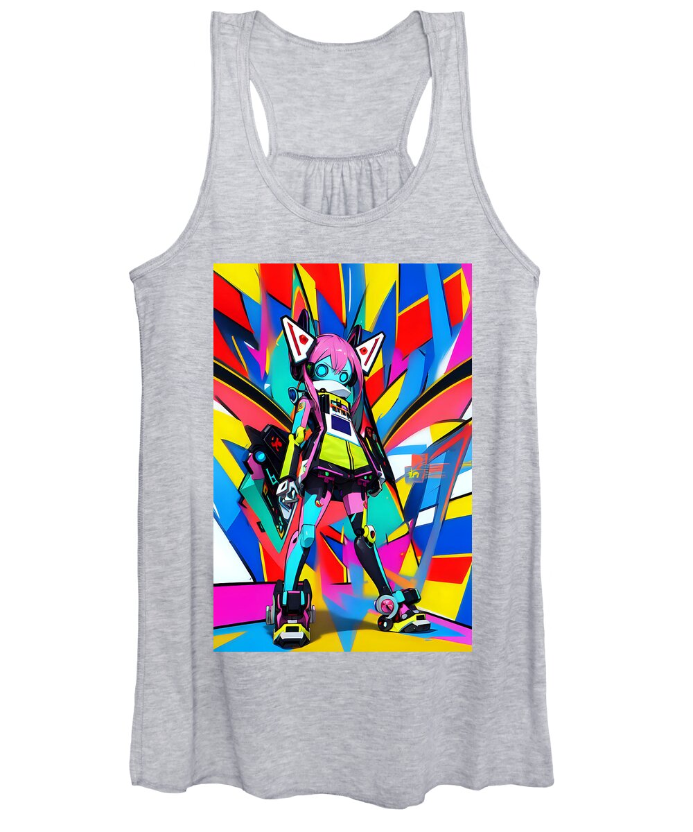 Whoopee Whirlybot Women's Tank Top by JB Studio â€” main product image