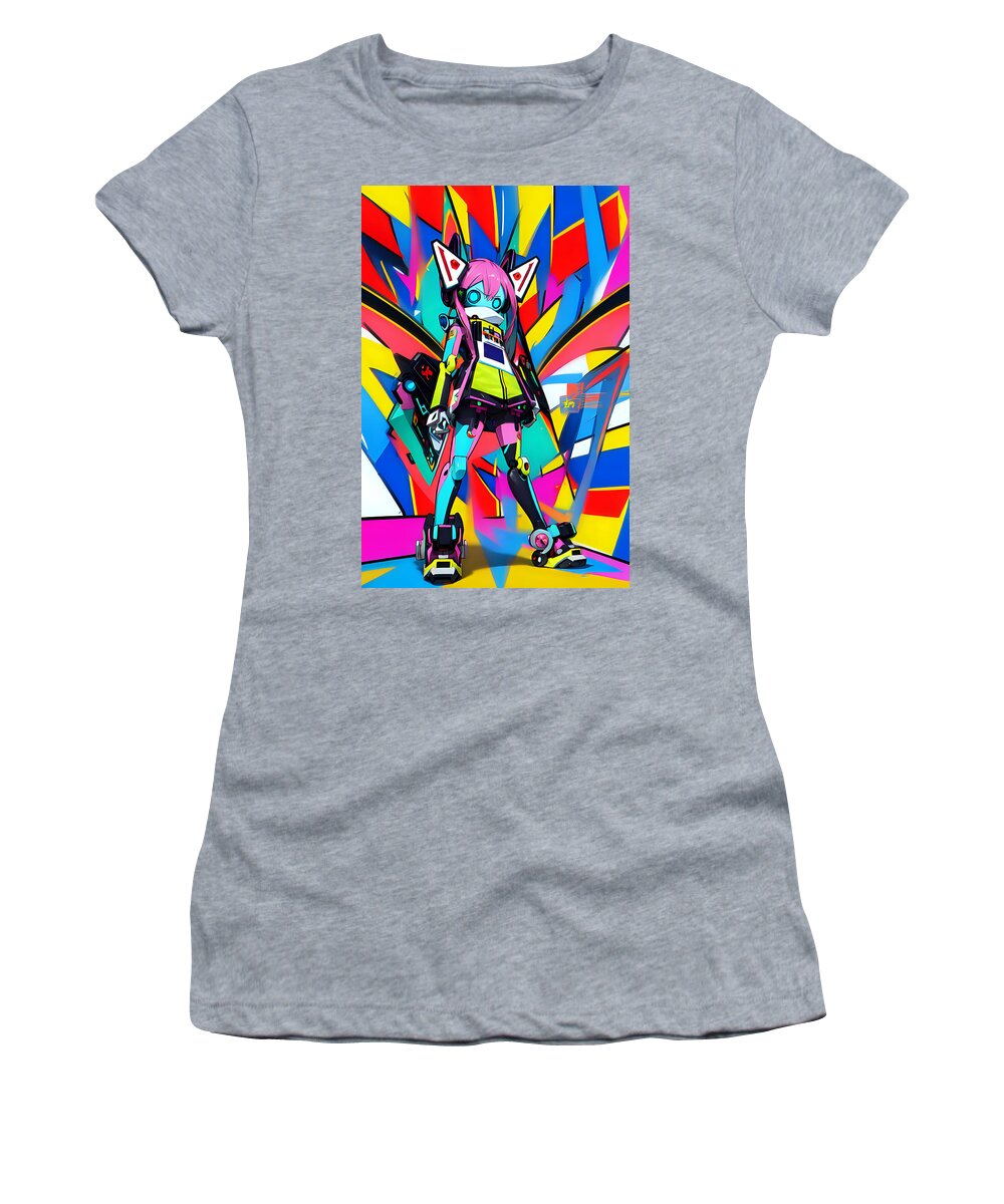 Whoopee Whirlybot Women's T-Shirt by JB Studio â€” main product image