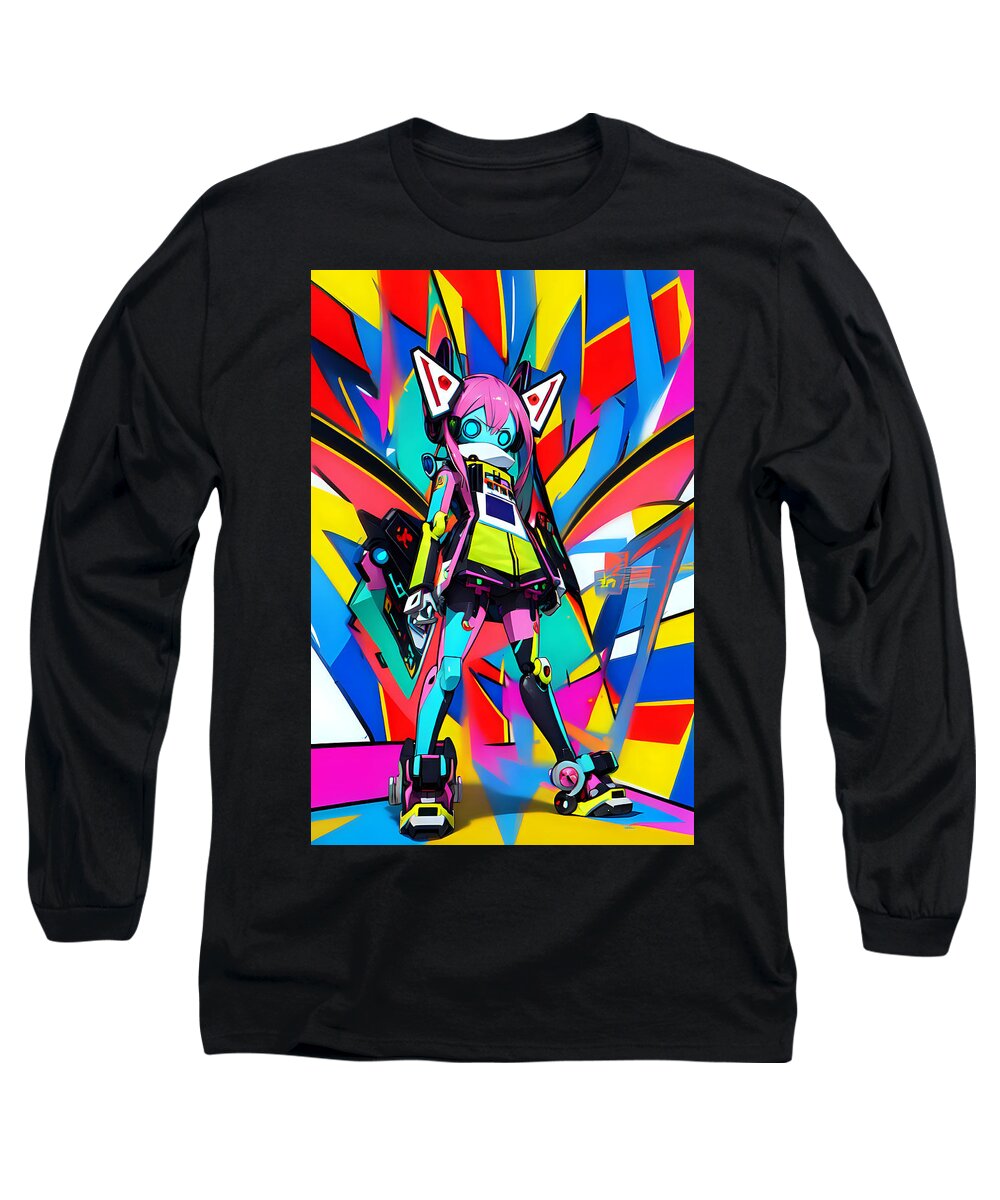 Whoopee Whirlybot Long Sleeve T-Shirt by JB Studio â€” main product image
