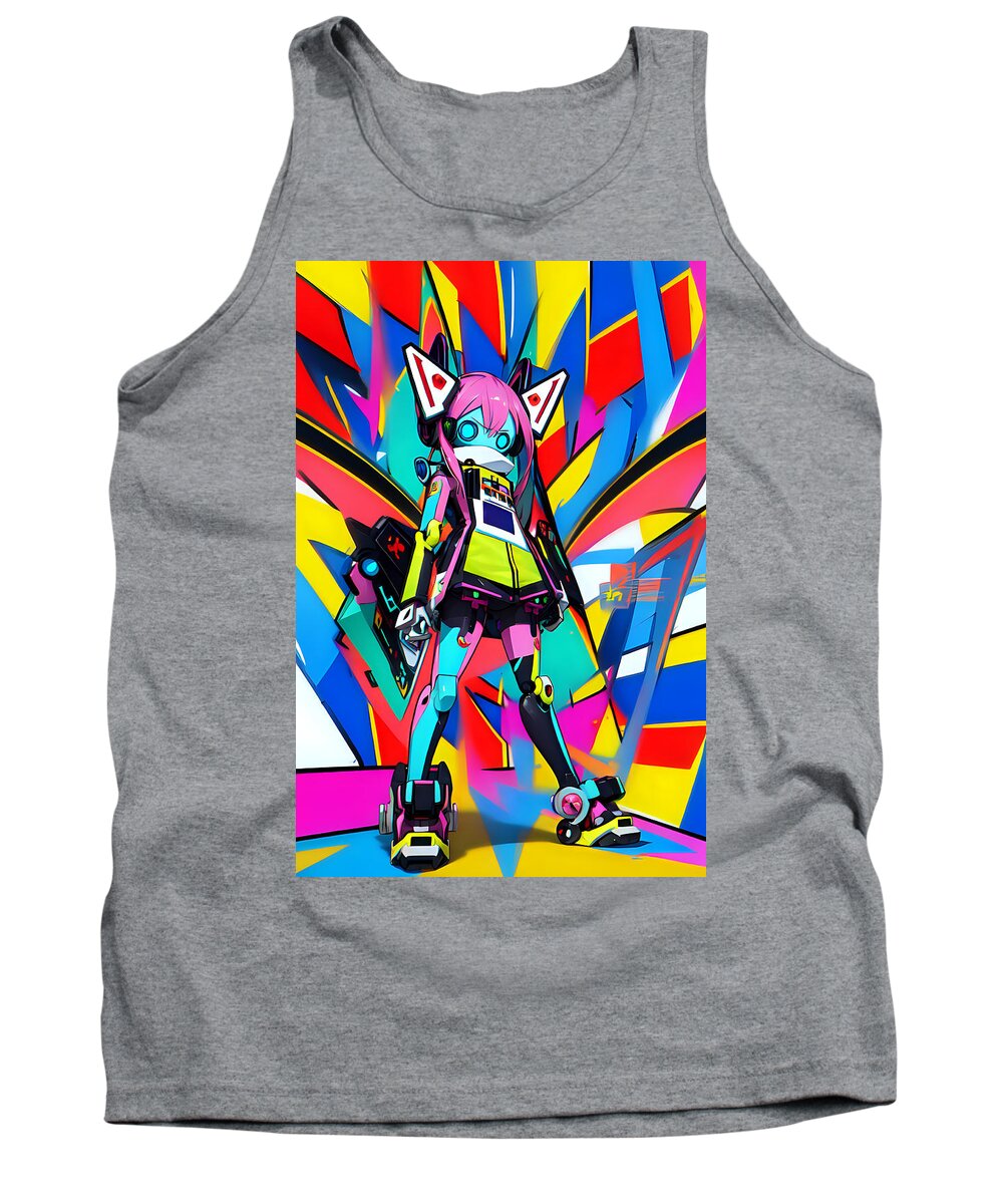 Whoopee Whirlybot Tank Top by JB Studio â€” main product image