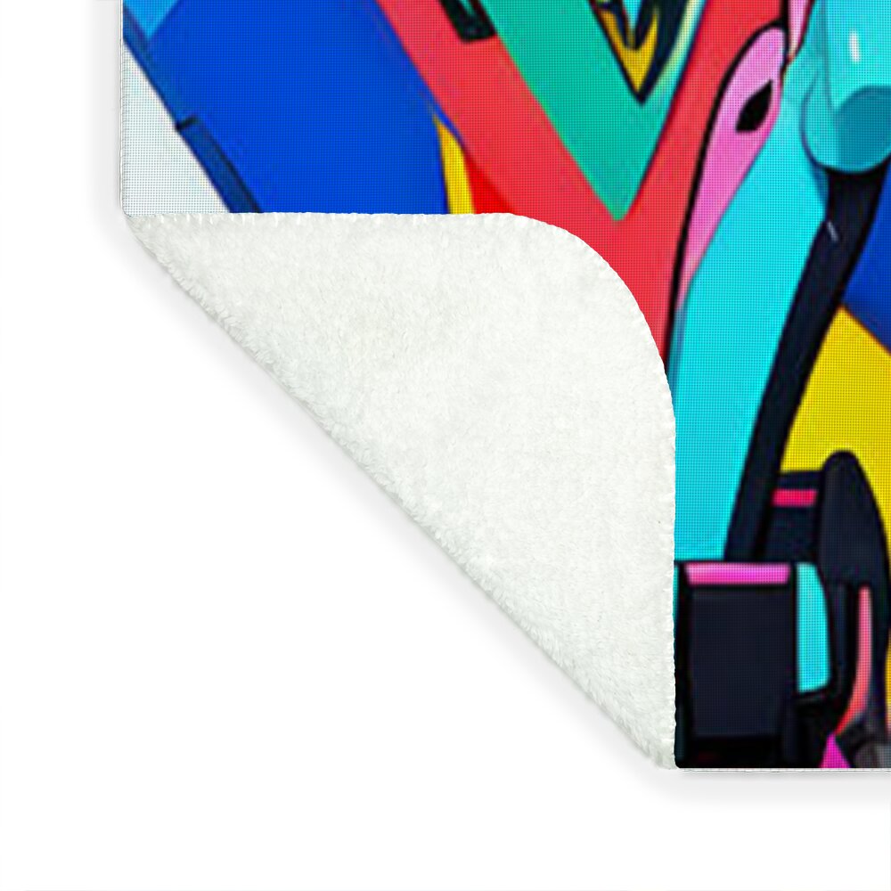 Whoopee Whirlybot Throw Blanket by JB Studio â€” view 7