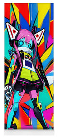 Whoopee Whirlybot Yoga Mat by JB Studio â€” main product image