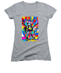 Whoopee Whirlybot Women's V-Neck T-Shirt by JB Studio â€” main product image