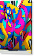 Zigzag Zestbot Canvas Print by JB Studio â€” main product image