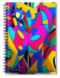 Zigzag Zestbot Spiral Notebook by JB Studio â€” main product image