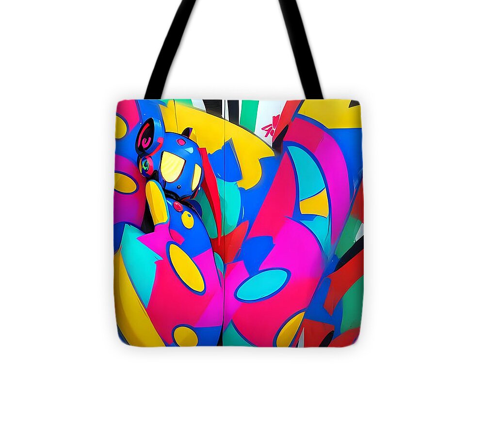 Zigzag Zestbot Tote Bag by JB Studio â€” main product image