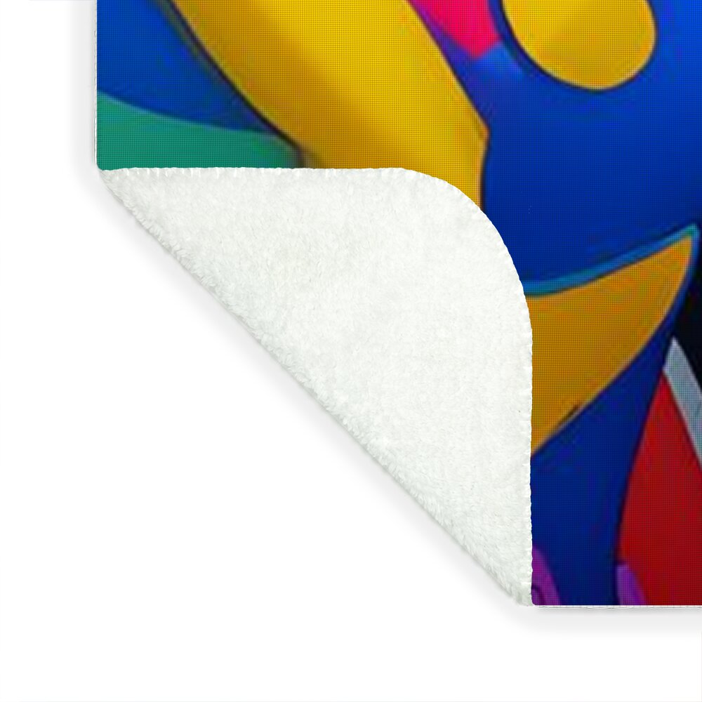 Zigzag Zestbot Throw Blanket by JB Studio â€” view 7