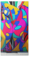 Zigzag Zestbot Bath Towel by JB Studio â€” main product image